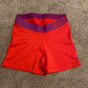Nike pro shorts